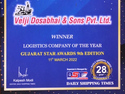 Logistics Company Of The Year