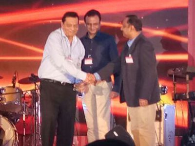 Our chairman receiving award from Econ Shipping. The function was held on 08/09/2017 at The Leela Hotel Andheri.