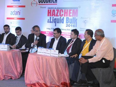 International Conference on HAZCHEM & Liquid Bulk 2016, at The Gateway Hotel, Vadodara.