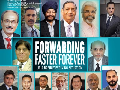 Forwarding Faster Forever in a rapidly evolving situation by CARGOCONNECT featuring our Director, Mr. Prashant Popat.